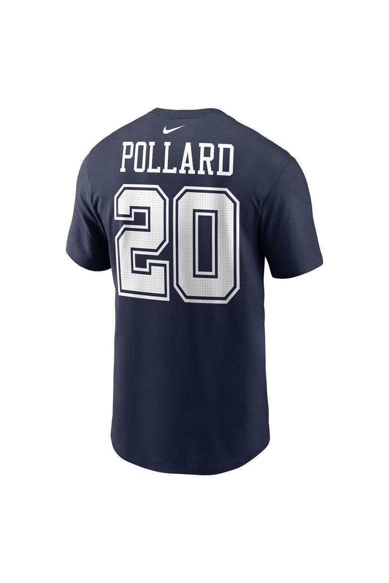 Men's Nike Tony Pollard  Navy Dallas Cowboys  Player Name & Number T-Shirt, Alternate, color, Navy
