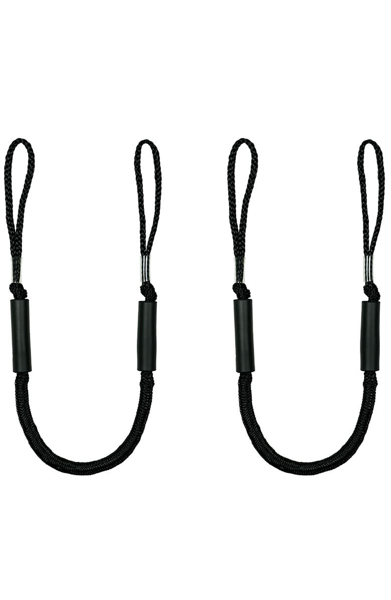 Trimate 4ft Bungee Dock Lines 2 Pack, Main, color, Black