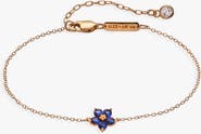 Alex and Ani Crystal Forget-Me-Not Flower Bracelet
