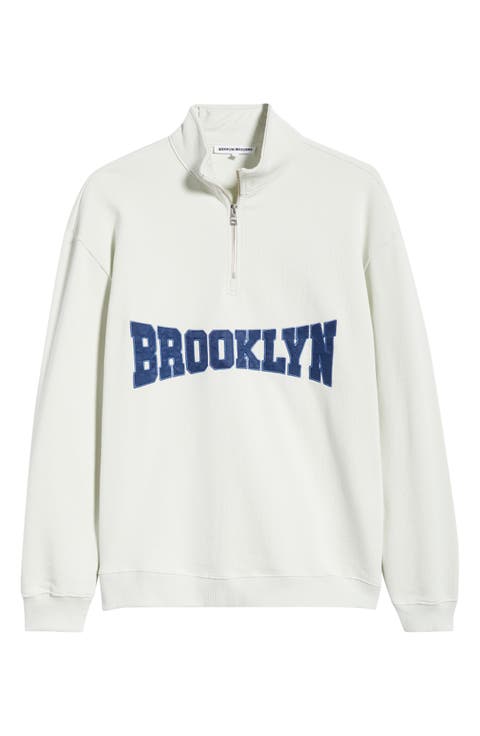 Brooklyn Half Zip Sweatshirt