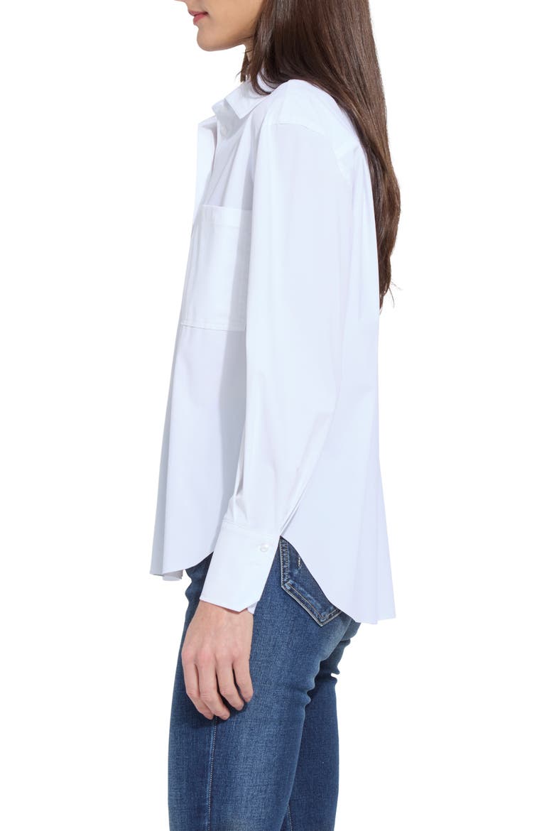 Desire Balloon Sleeve Shirt, Alternate, color, WHITE