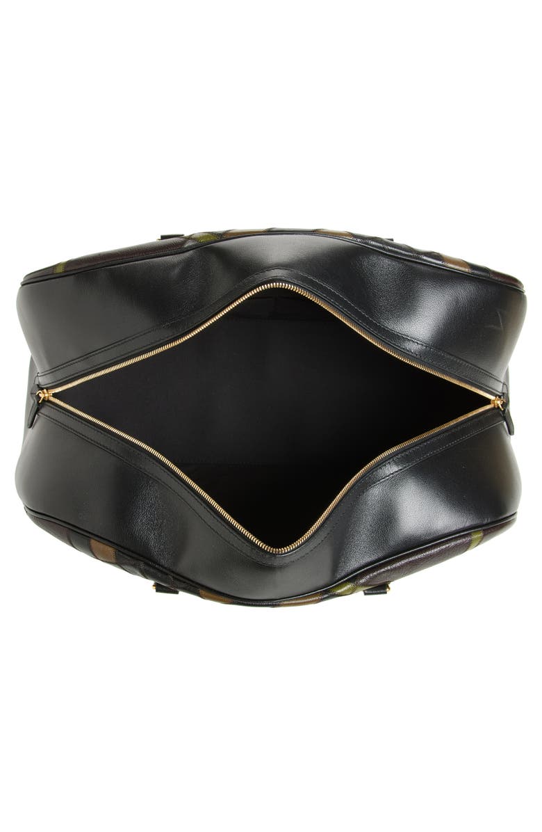 Burberry X-Large Highlands Bowling Leather Bag, Alternate, color, 