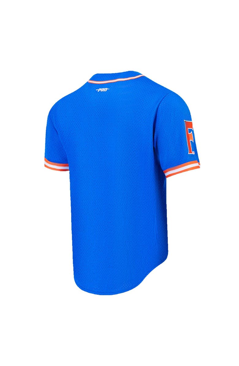 PRO STANDARD Men's Pro Standard Royal Florida Gators Mesh Full-Button Replica Baseball Jersey, Alternate, color,