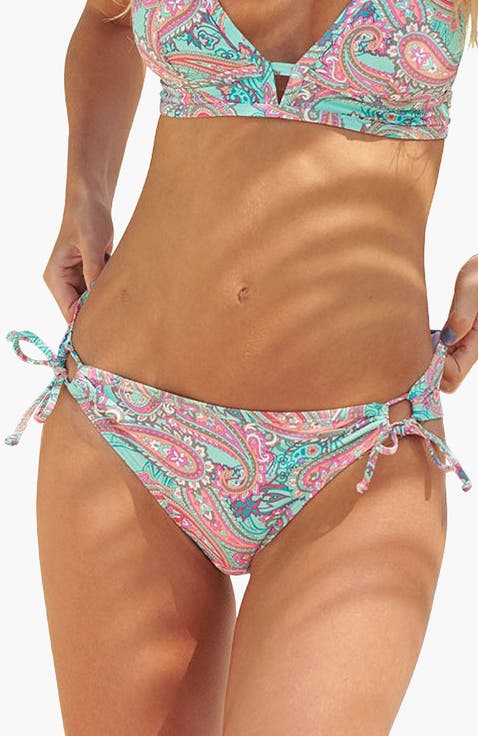 Paisley Print Bikini Bottom