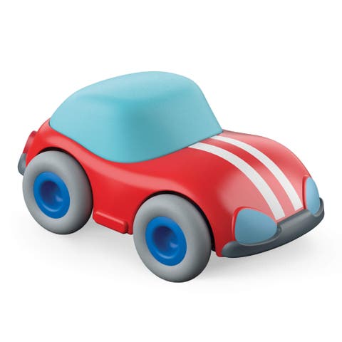 Kullerbu Red Speedster Car with Momentum Motor for Use with or without Kullerbu Track Ages 2+