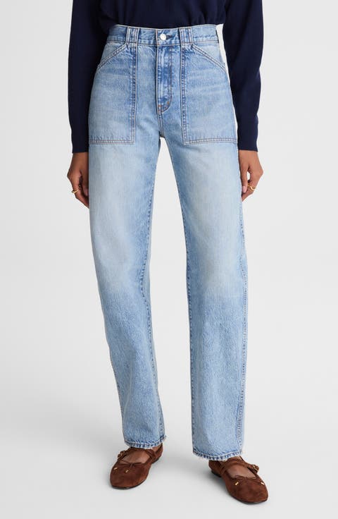 The Balloon Utility Jeans (Raebrook Wash)