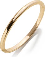 BaubleBar Slim Gold Bangle Bracelet