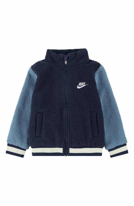 Nike Kids' Faux Shearling Bomber Jacket