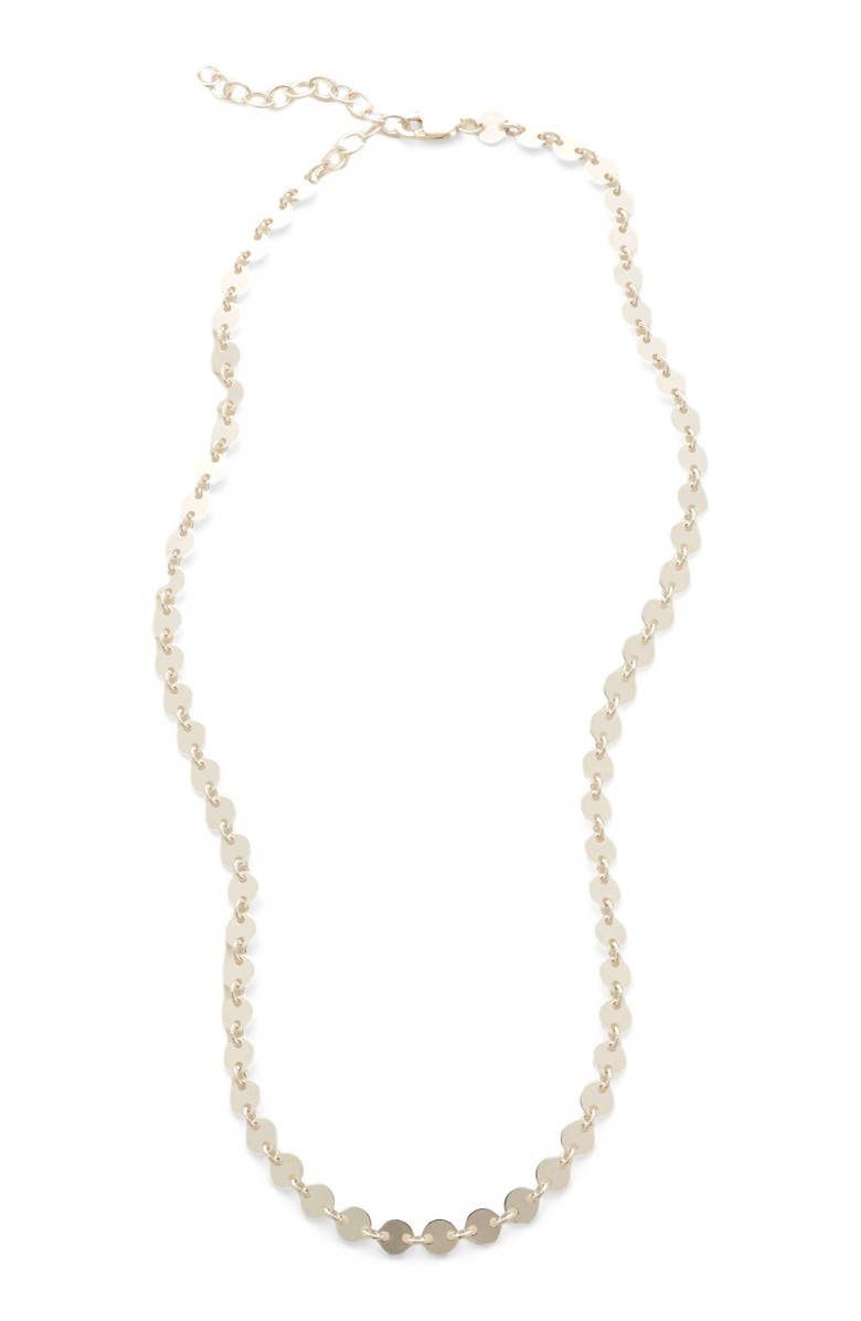 MADE BY MARY Poppy Choker Necklace, Main, color, Silver