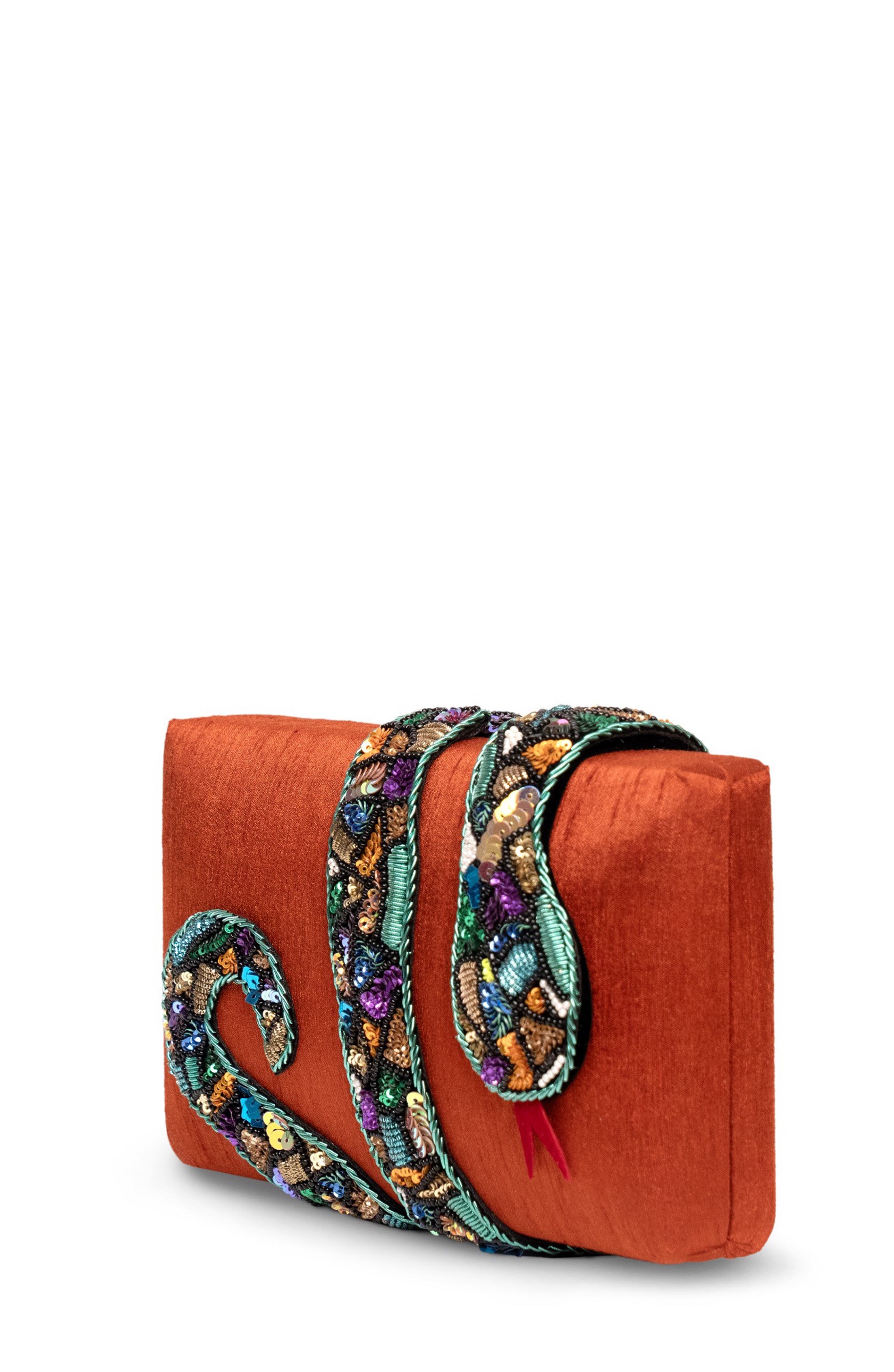 Kaa Clutch, Alternate, color, Spice