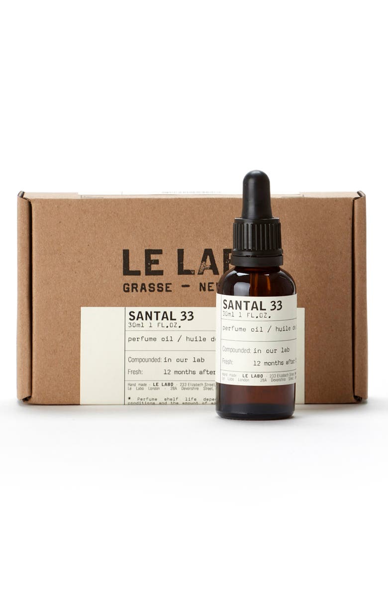 Le Labo Santal 33 Perfume Oil, Alternate, color,