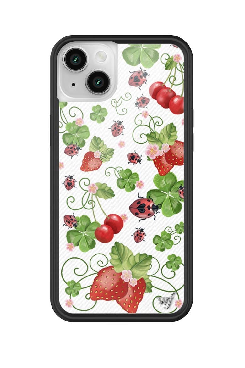 Bugs N' Berries iPhone Case, Alternate, color, White