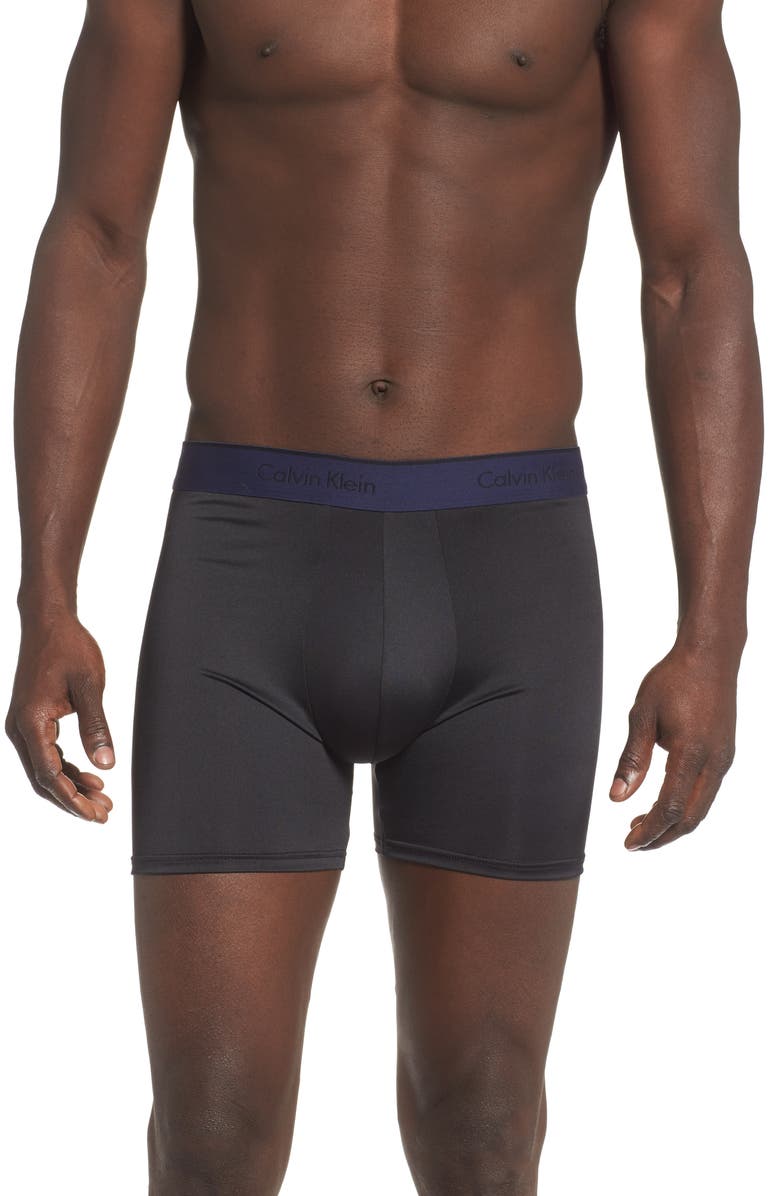 Calvin Klein 3-Pack Micro Stretch Boxer Briefs, Alternate, color,
