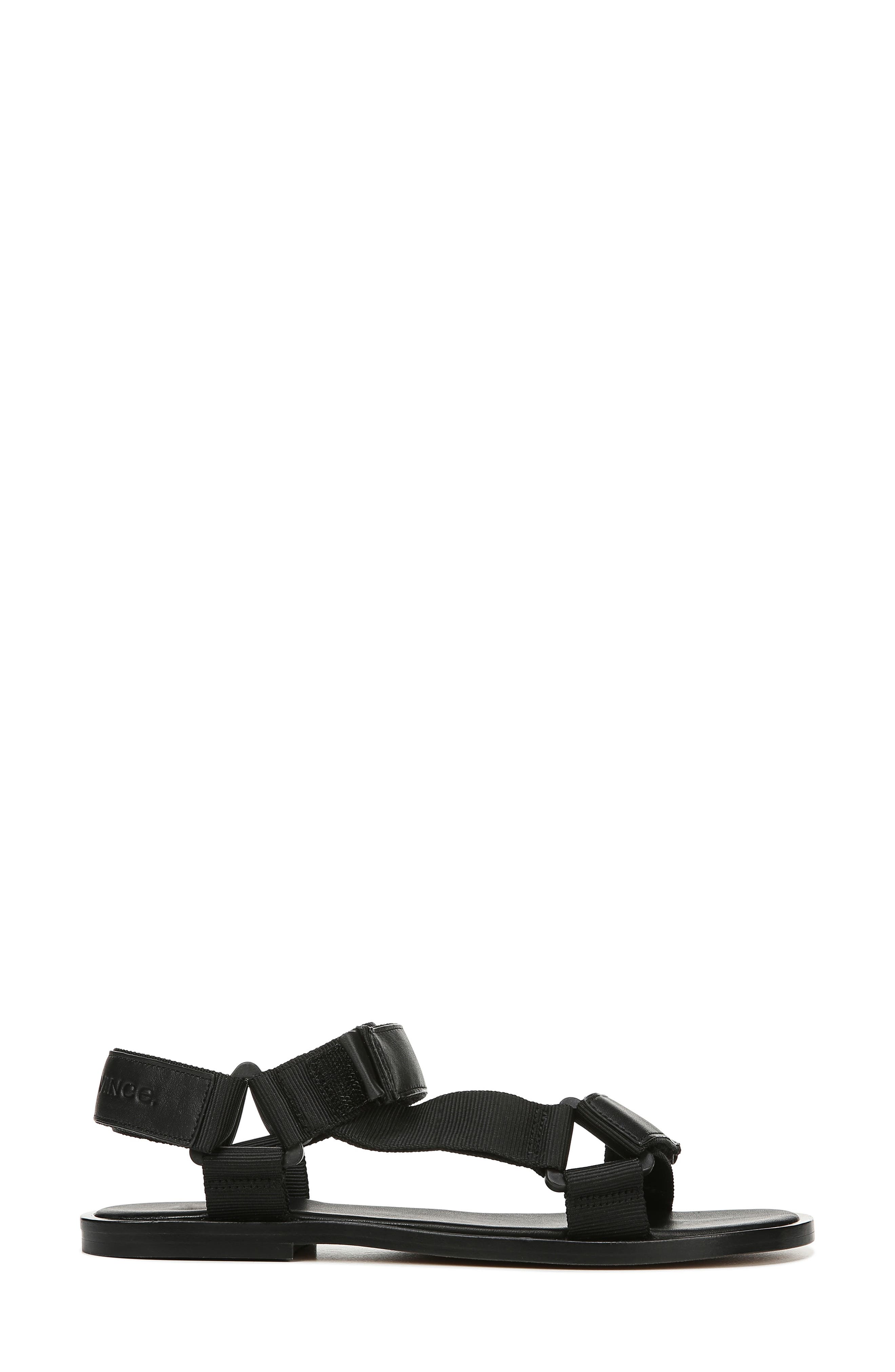 Parks Sandal, Alternate, color, BLACK