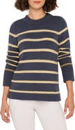NIC+ZOE Go to Stripe Cotton Sweater