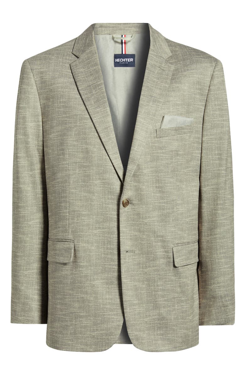 DANIEL HECHTER Tan Mélange Knit Sport Coat, Main, color, Tan