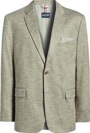 DANIEL HECHTER Tan Mélange Knit Sport Coat
