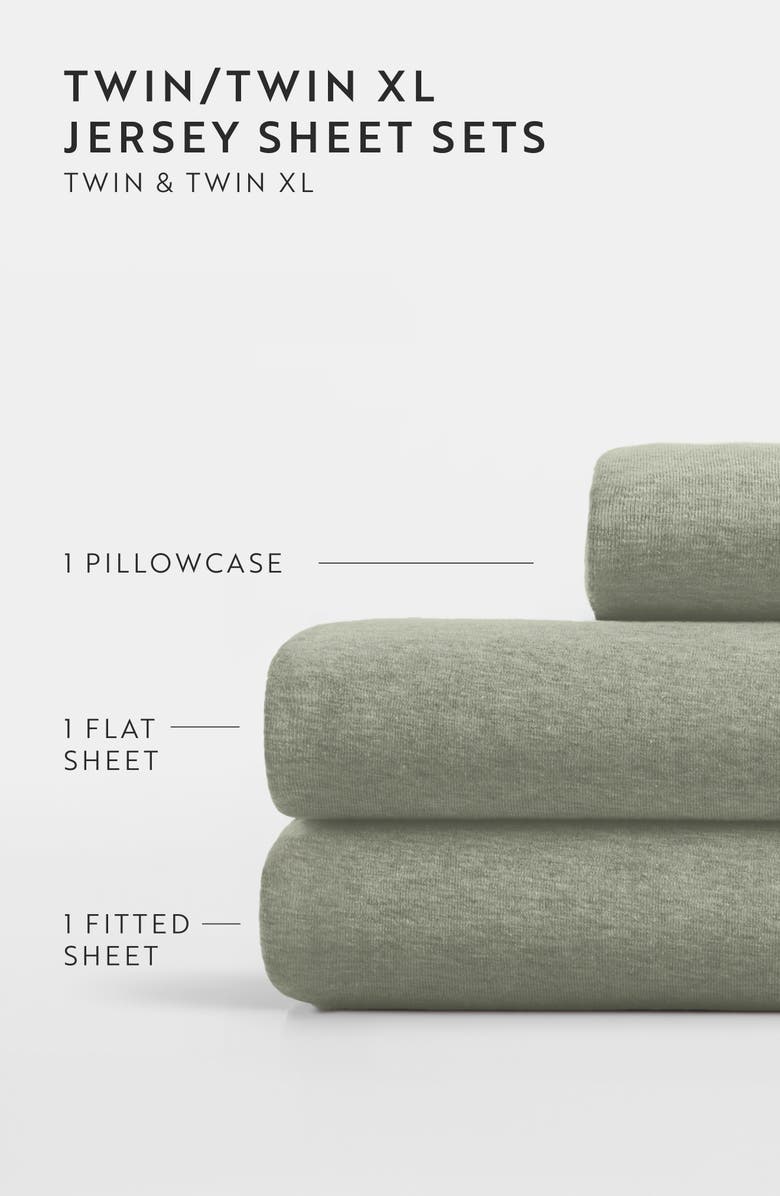 4-Piece Cotton Jersey Sheet Set