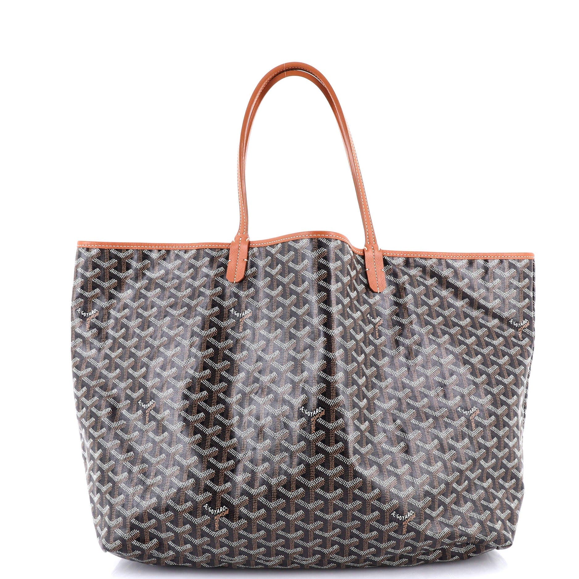Pre-Owned Goyard Saint Louis Tote Coated Canvas GM, Alternate, color, 