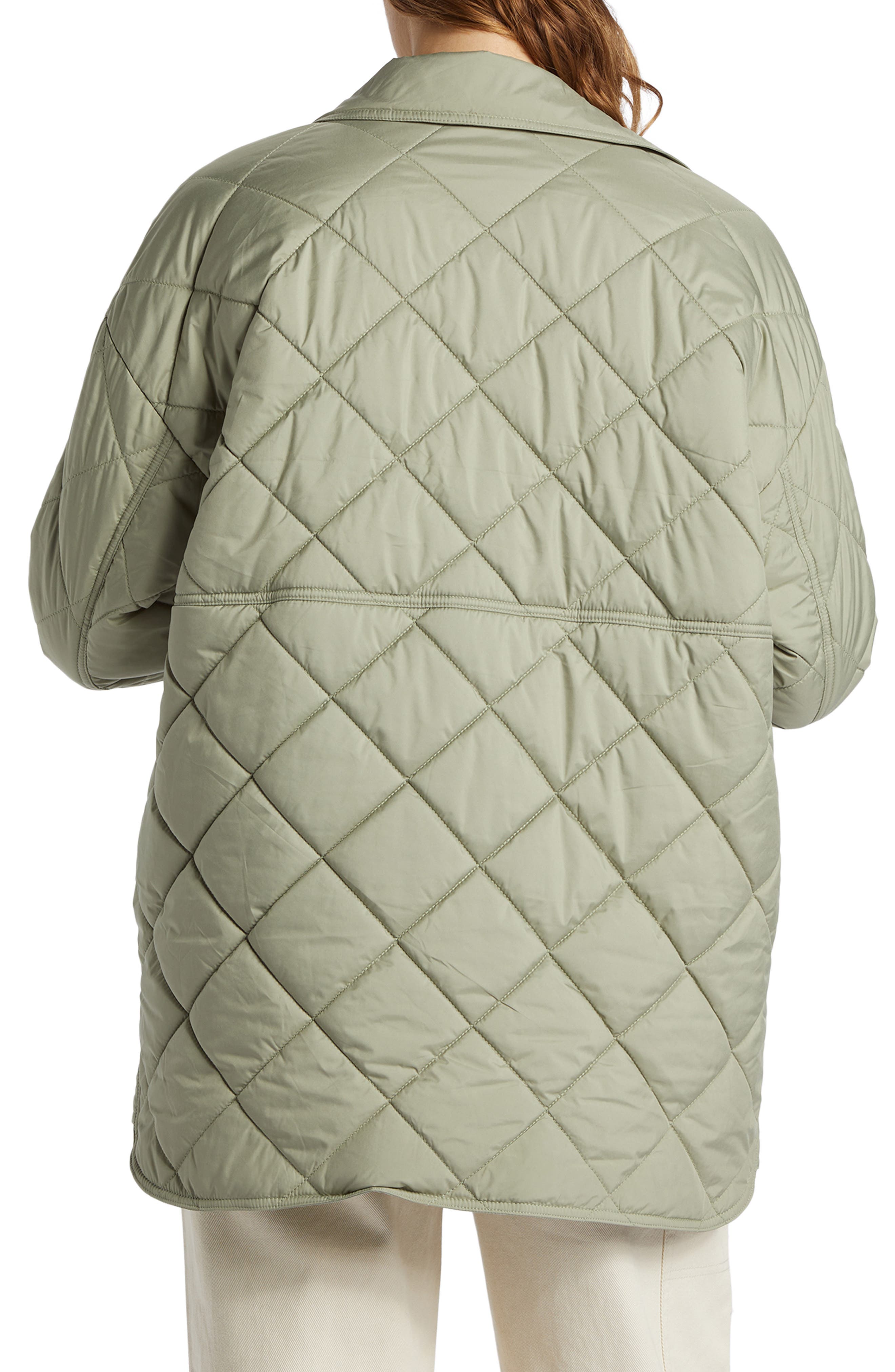Transport Water Resistant Snap-Up Shacket - image 2