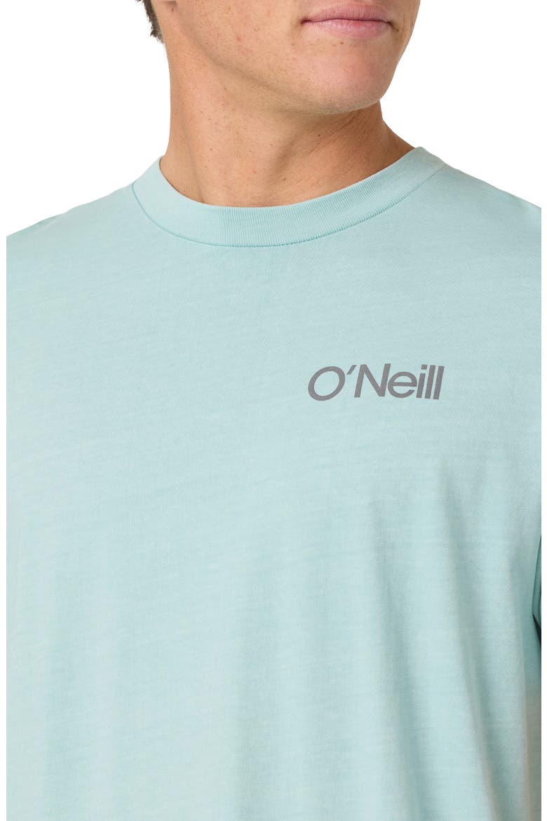 Cubed Logo Cotton Graphic T-Shirt, Alternate, color, AGATE GREEN
