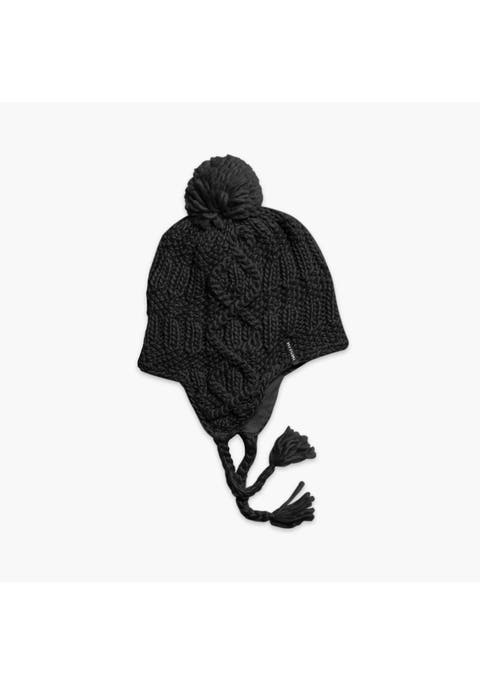 Merino Wool Gianna Earflap Beanie