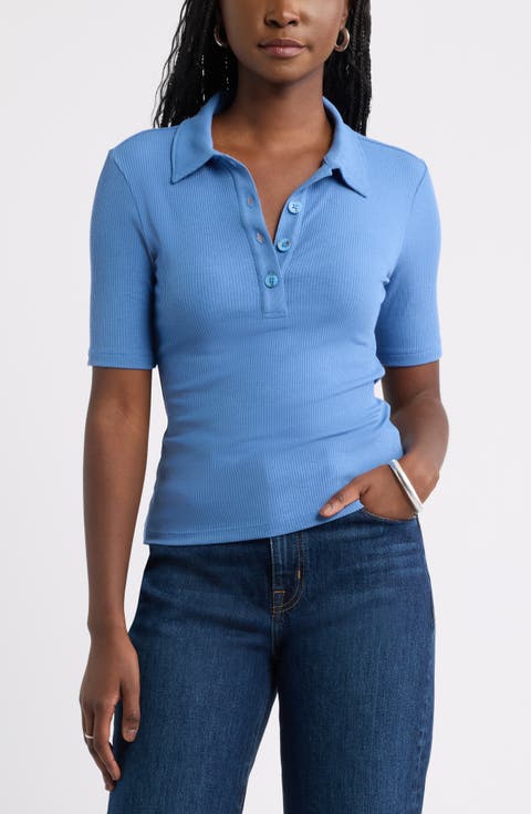 Ribbed Polo