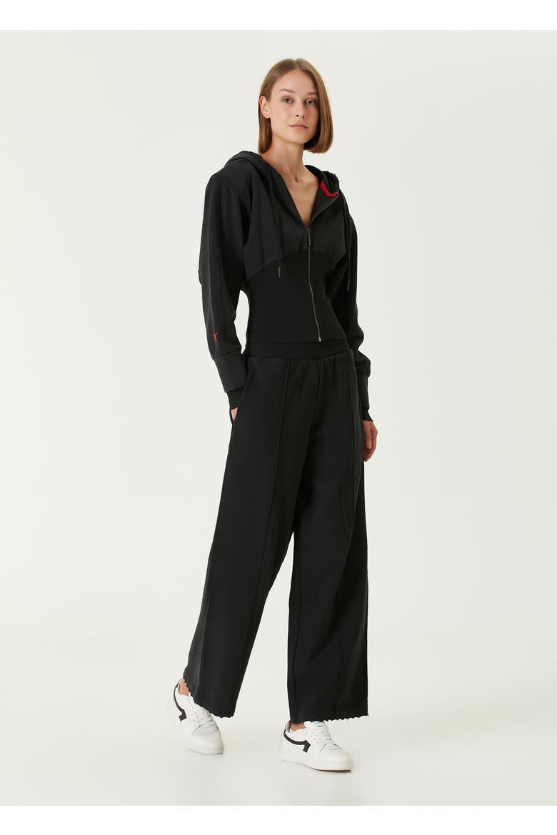 Pure Cotton Your *Itch Folded Sweatpant, Alternate, color, BLACK