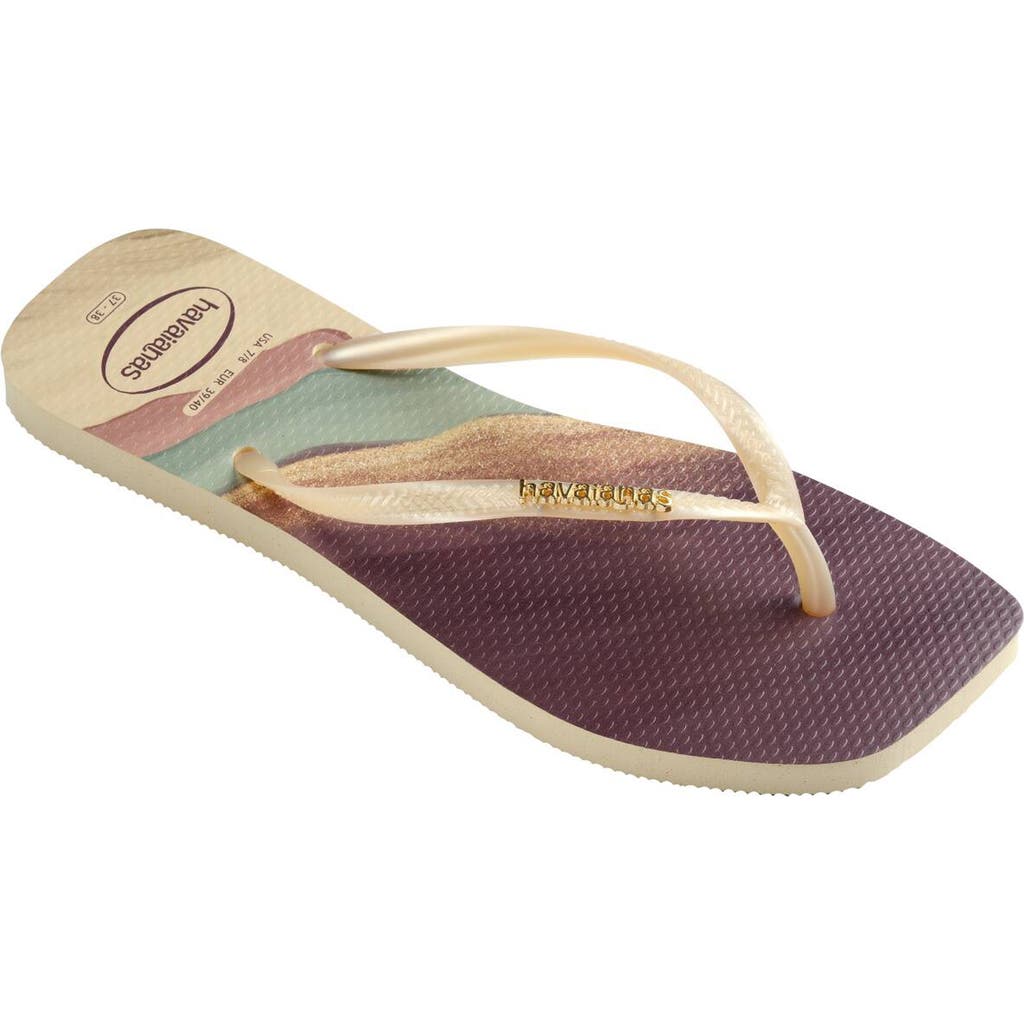 HAVAIANAS HAVAIANAS SLIM SQUARE FLIP FLOP