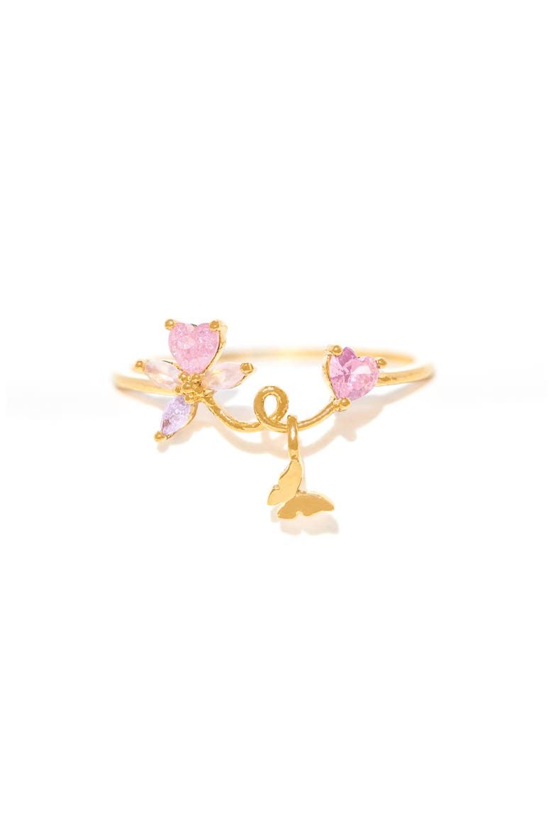 Lovebug Ring, Main, color, GOLD