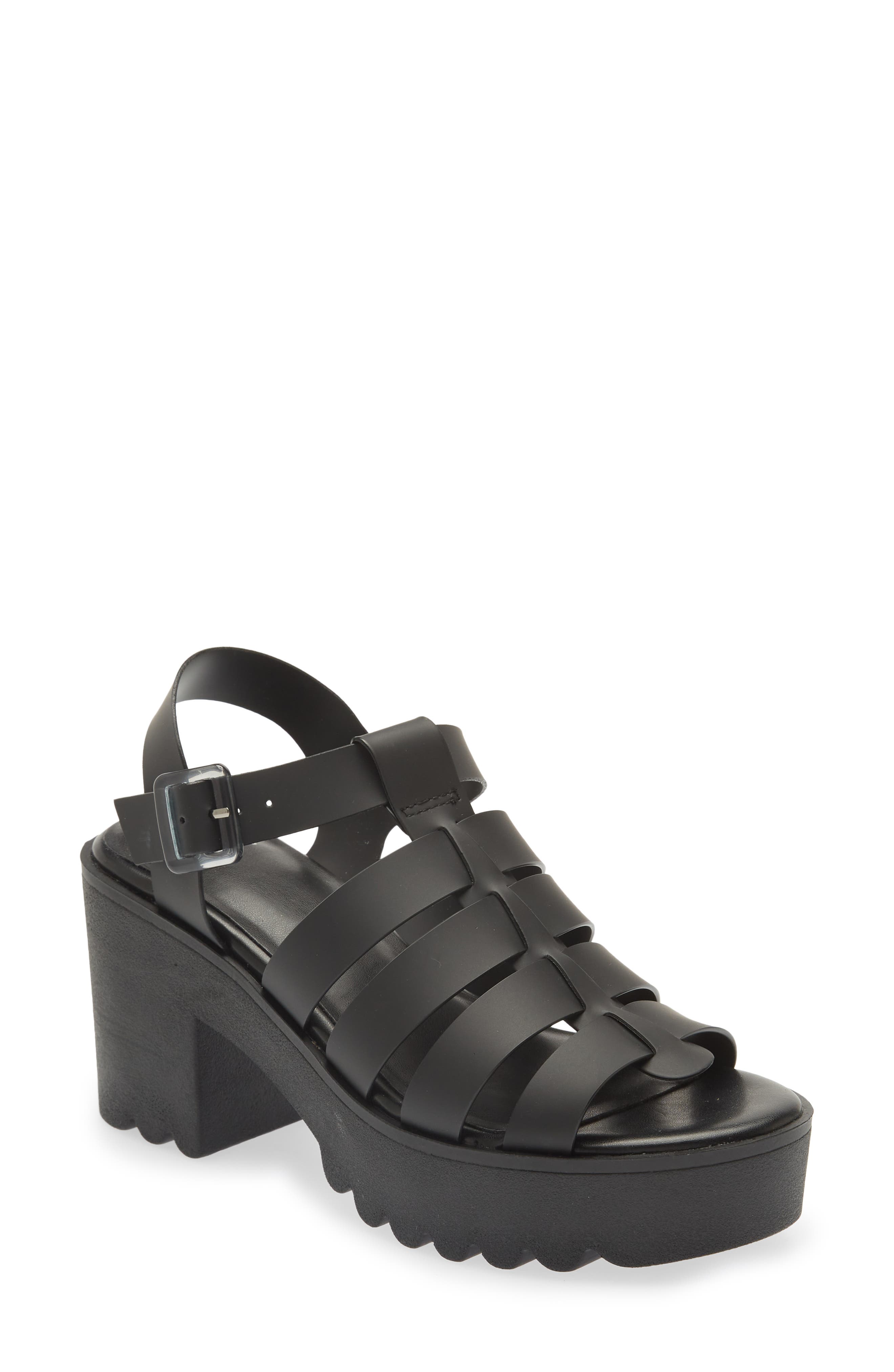BP. Lug Platform Sandal, Main, color, 