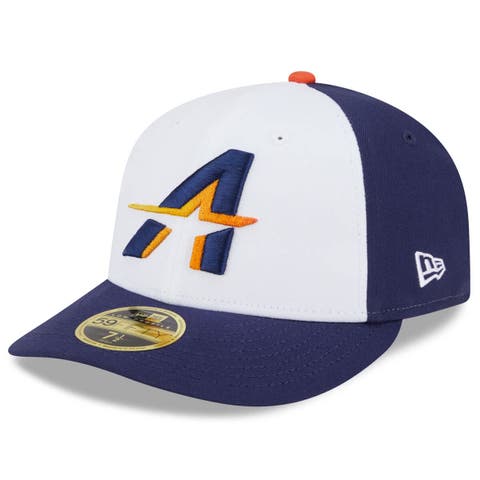 Men's New Era  White/Navy Houston Astros 2025 City Connect Low Profile 59FIFTY Fitted Hat