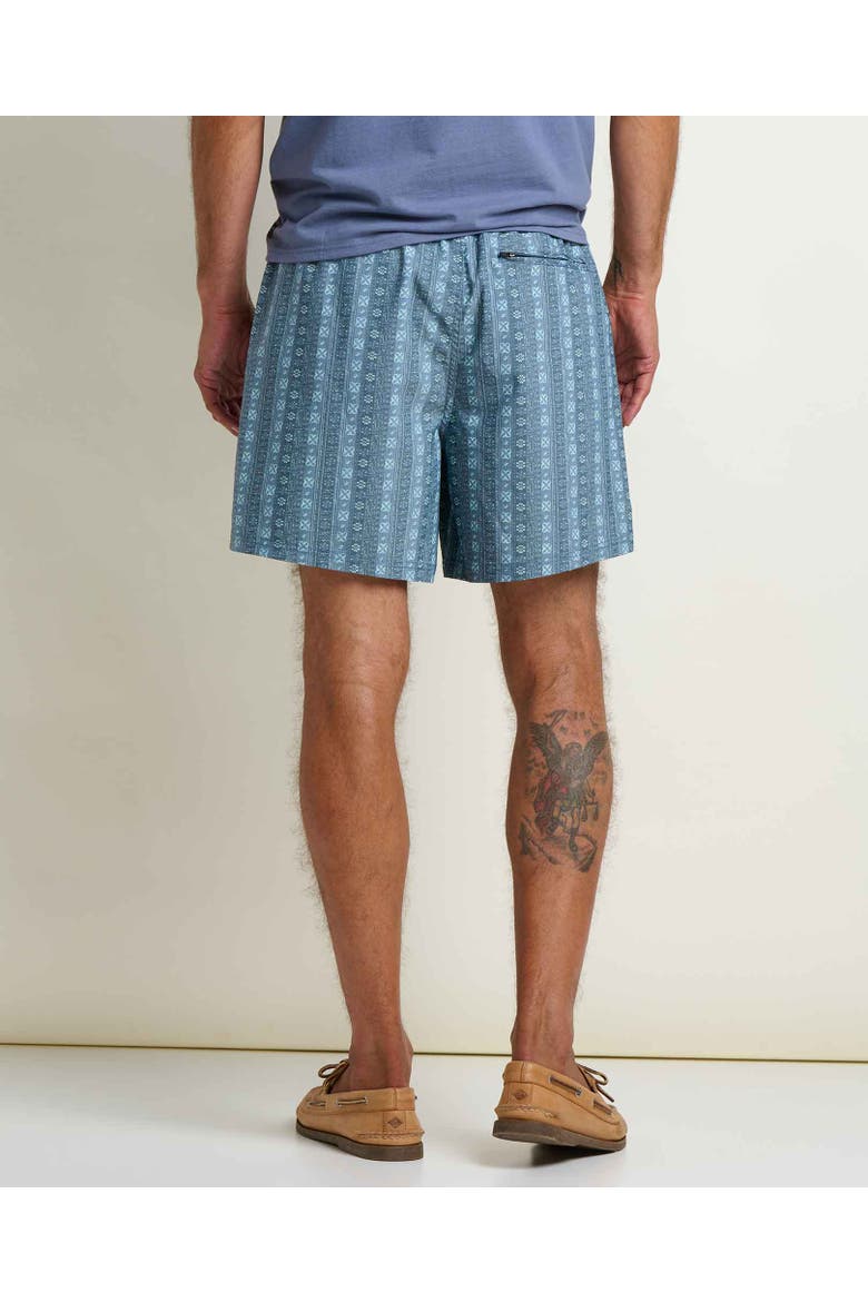 Men's Boundless Pull-On Short, Alternate, color, Pacific Blue Print