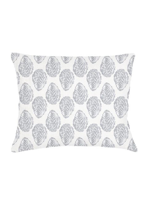 Drifted Oyster Linen Dutch Euro Pillow with Down Insert