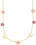 Lily Nily Kids' Floral Station Necklace