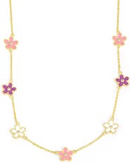 Lily Nily Kids' Floral Station Necklace