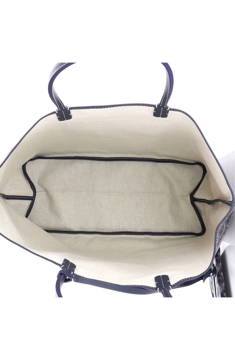 Pre-Owned Goyard Saint Louis Tote Coated Canvas PM, Alternate, color, Blue