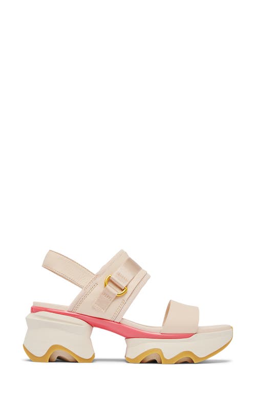 Shop Sorel Kinetic Impact Slingback Sandal In Pearlescent/coral Blossom
