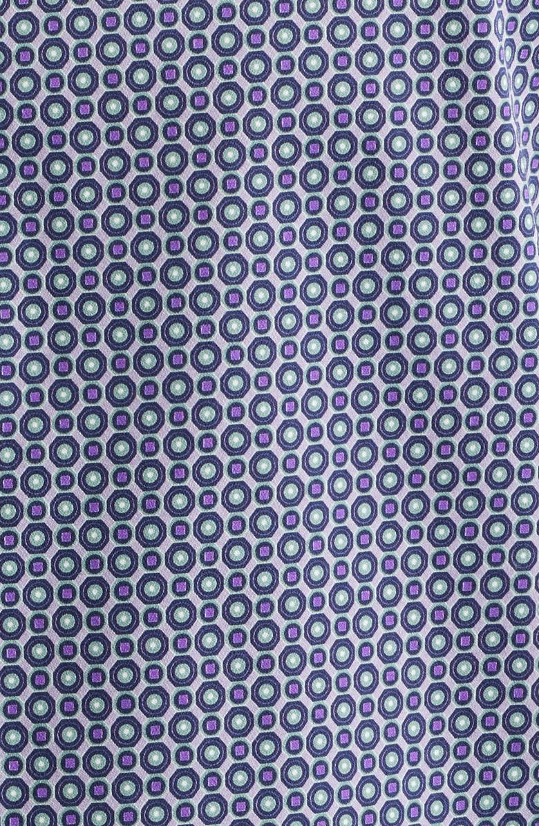 Bugatchi Julian Shaped Fit Button-Up Shirt, Alternate, color, Lilac