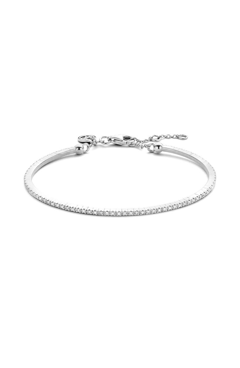 DPT Antwerp Ever Bangle, Main, color, White Rhodium