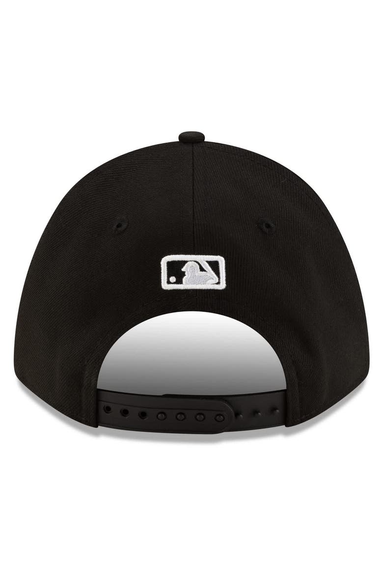 Men's New Era Navy Seattle Mariners Authentic Collection 9FORTY M-Crown Adjustable Hat, Alternate, color, Black