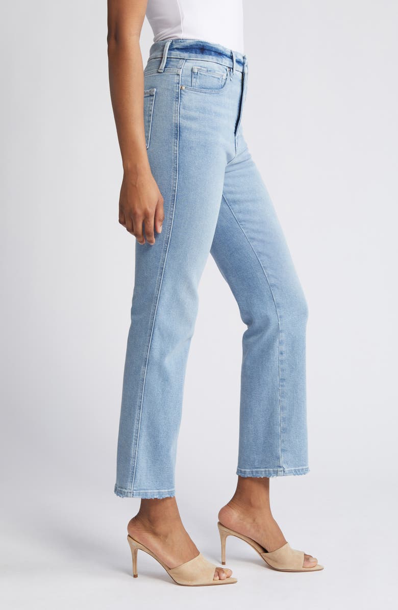 Good American Good Curve Straight Leg Jeans, Alternate, color, 