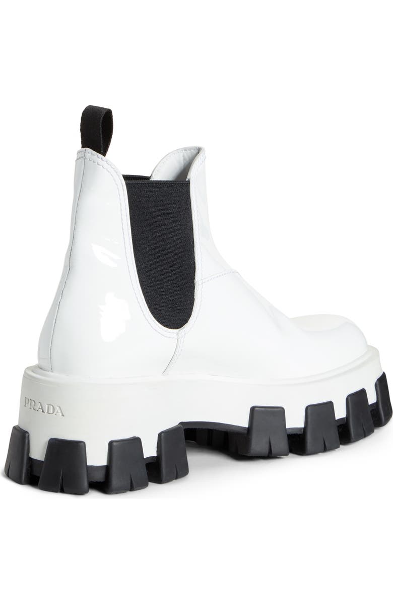 Prada Lug Chelsea Monolith Boot, Alternate, color,