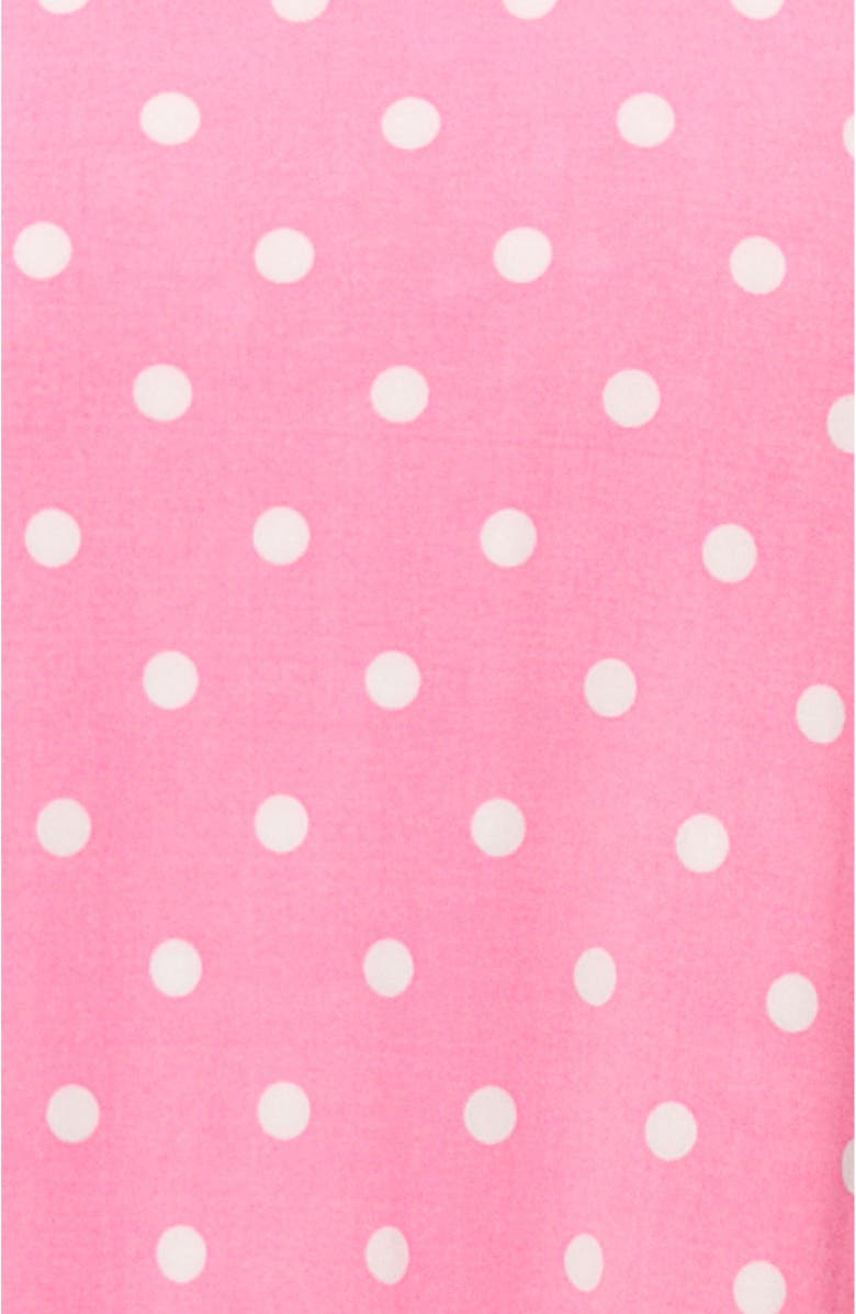 AFRM Elodie Ruffle Hem Long Sleeve Wrap High/Low Dress, Alternate, color, 