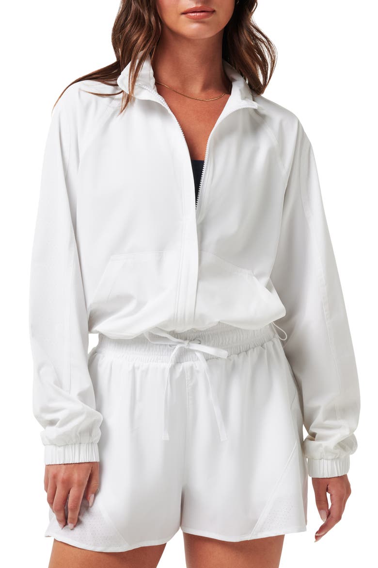 Shifting Sands Zip Jacket, Main, color, WHITE