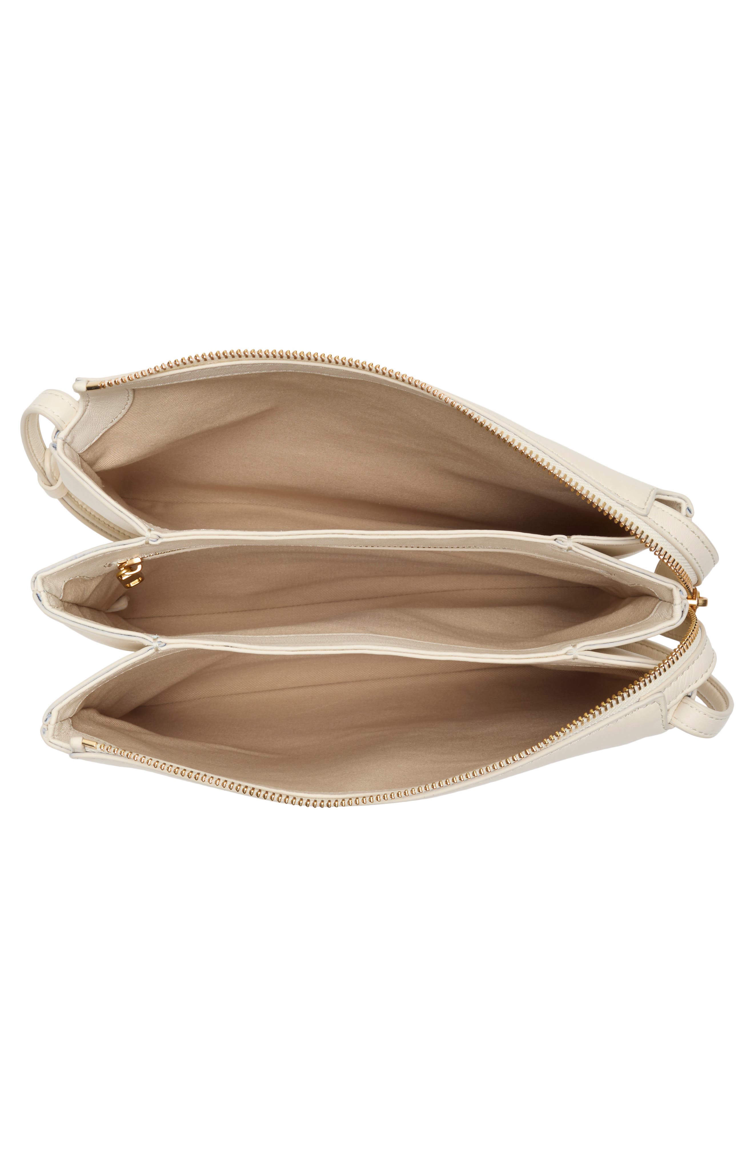 Vince Ammi Triple Compartment Swing Crossbody Bag, Alternate, color, Milk