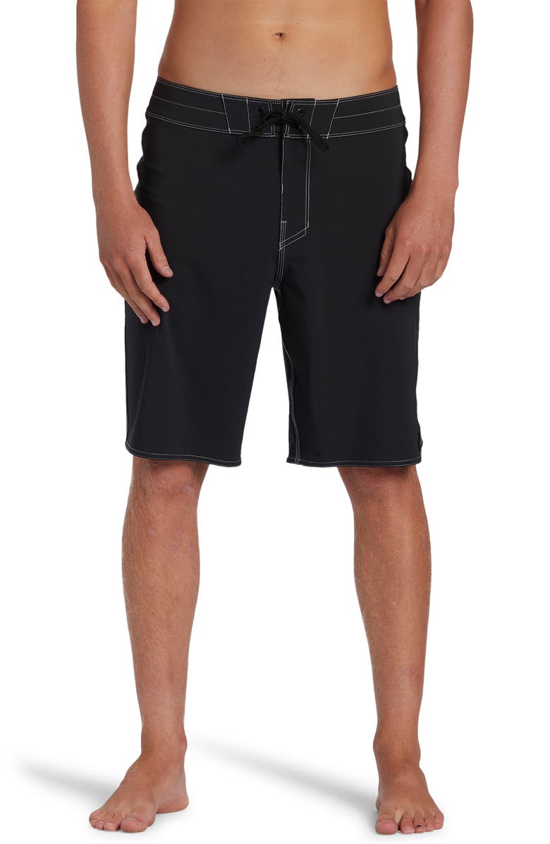 Billabong Core Lord Pro Water Repellent Board Shorts, Main, color, Black