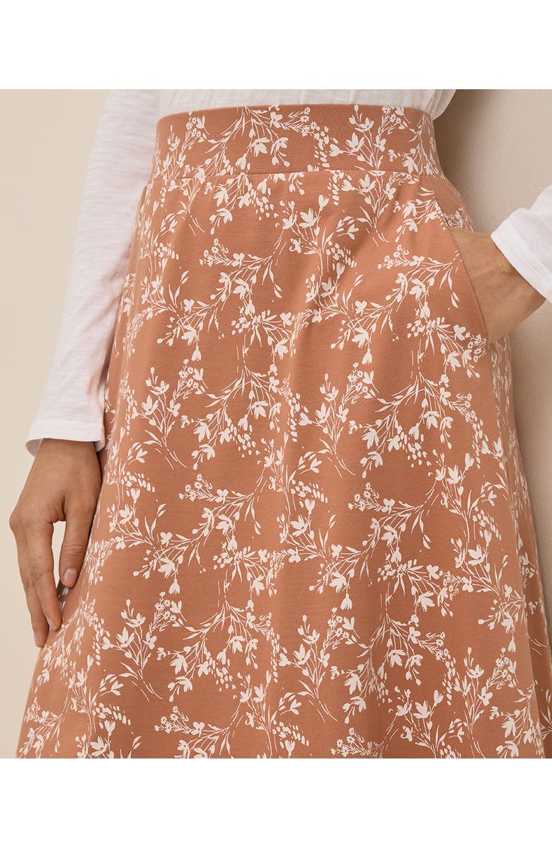 Pact Fit & Flare Midi Skirt, Main, color,