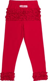RuffleButts Baby Girls Ruffle Leggings with Signature Rear Ruffles