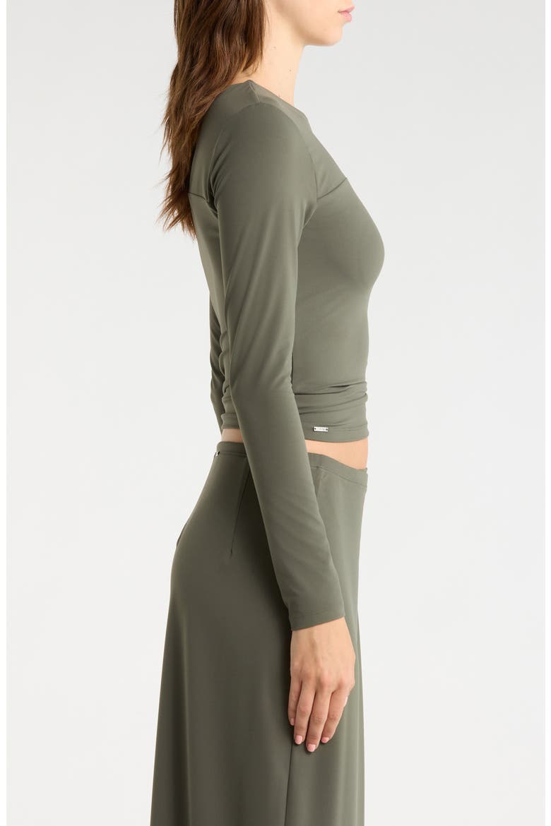 Cloud Off the Shoulder Drawstring Detail Top, Alternate, color, KAMBABA